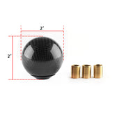 Universal Car Carbon Fiber Gear Shift Knob Stick Shifter Lever Knob